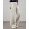 TERRE BLEUE Women's Curved Wide-Leg Jeans