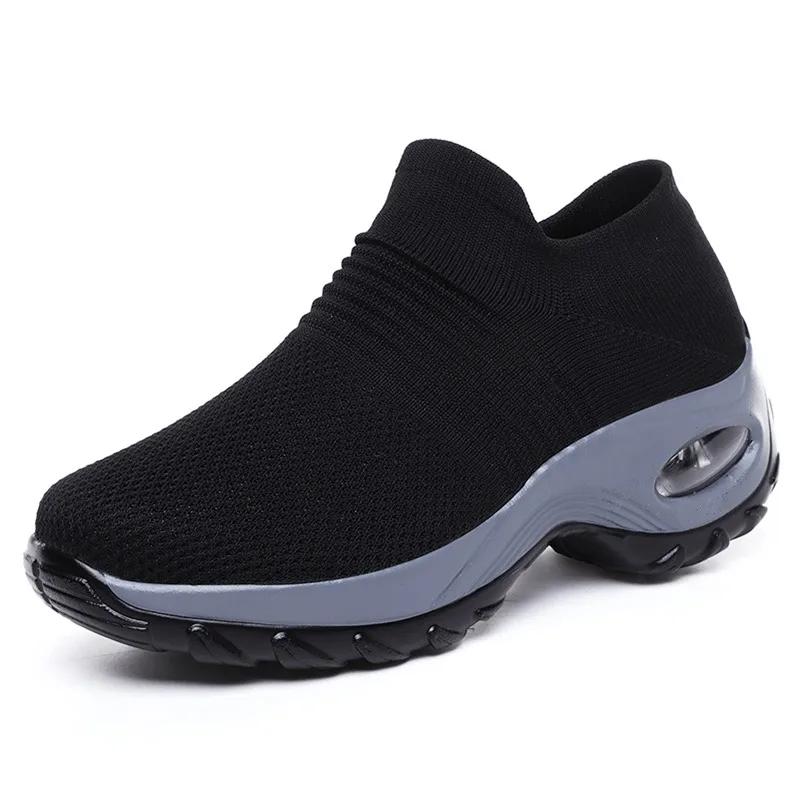 Women's Thick Soled Shoes Grid Fashion Design Trendy Luxury Designer Casual Shoes Walking Shoes Shopping Shoes Hiking Shoes