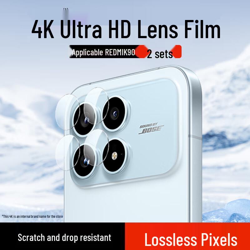 KOOLIFE Tempered Glass Screen & Lens Protectors for Redmi Phones