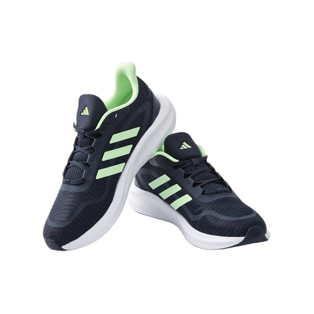Adidas All Day Essential Comfortable Sports Shock Absorption Non-Slip Wear-Resistant Low-Top Casual Running Shoes Unisex Sneakers Blue Green JH5151