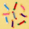 20pcs Plush Small Spring Cat Toy Candy Ball Throwing Ball Pet Toy