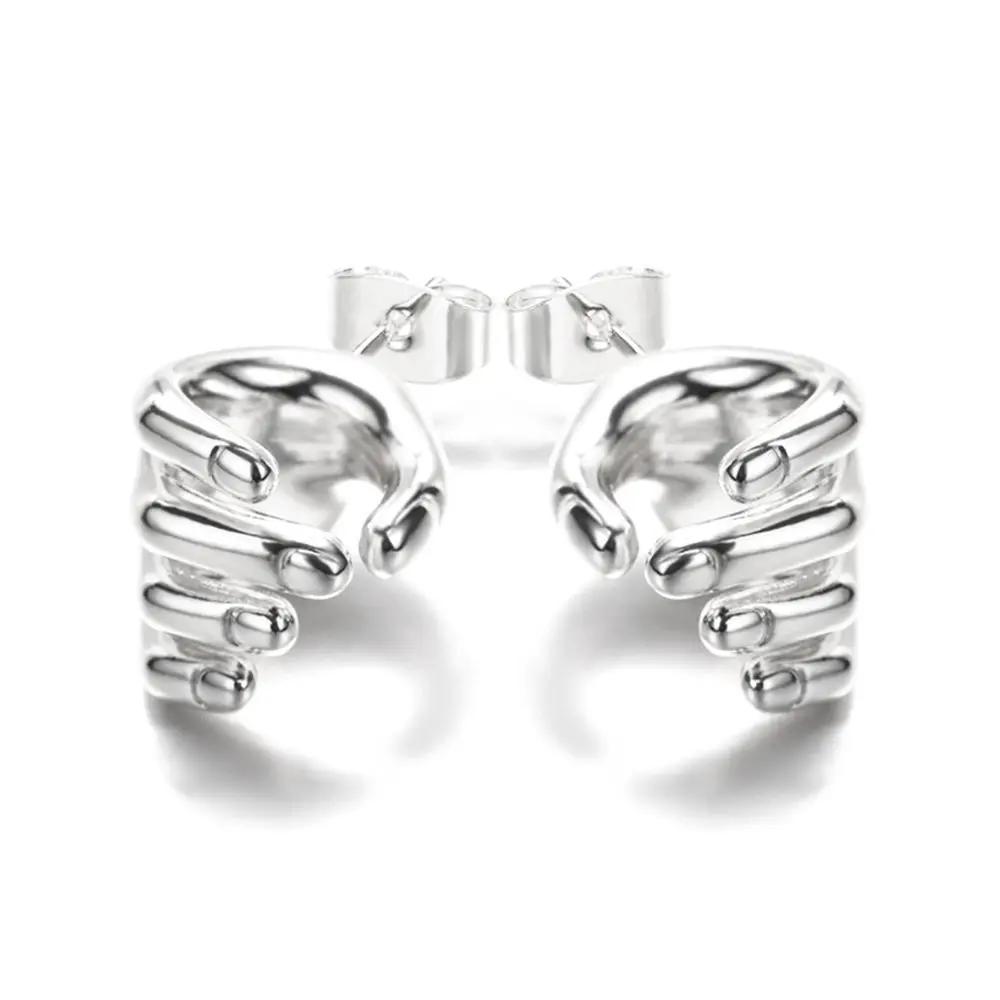 

GATTVICT Airpods Anti-Lost Bluetooth Earphone Holder Hand Hug Sport Ear Studs For Women Simple Fashion Earring Strap Jewlery New