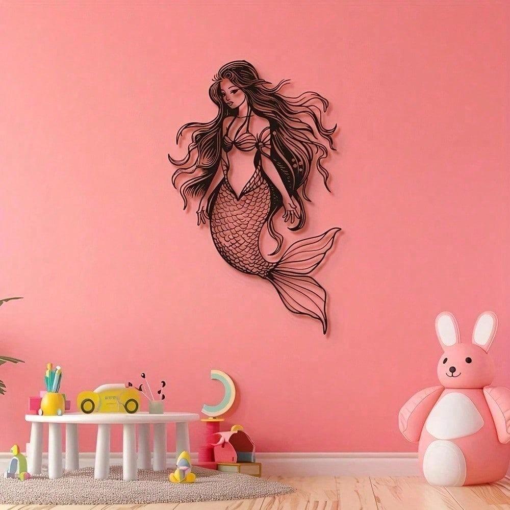 Metal Wall Decor Art Modern Foyer Living Room Decoration Gift
