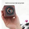 Q1 Portable Retro Wooden Bluetooth Speaker - Mini Subwoofer & Creative Gift