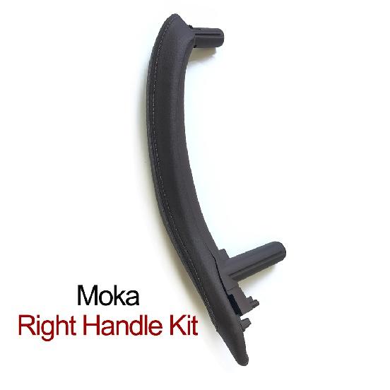 Upgraded Left Right Interior Door Handle Assembly with Outer Leather Cover For BMW X5 X6 F15 F16