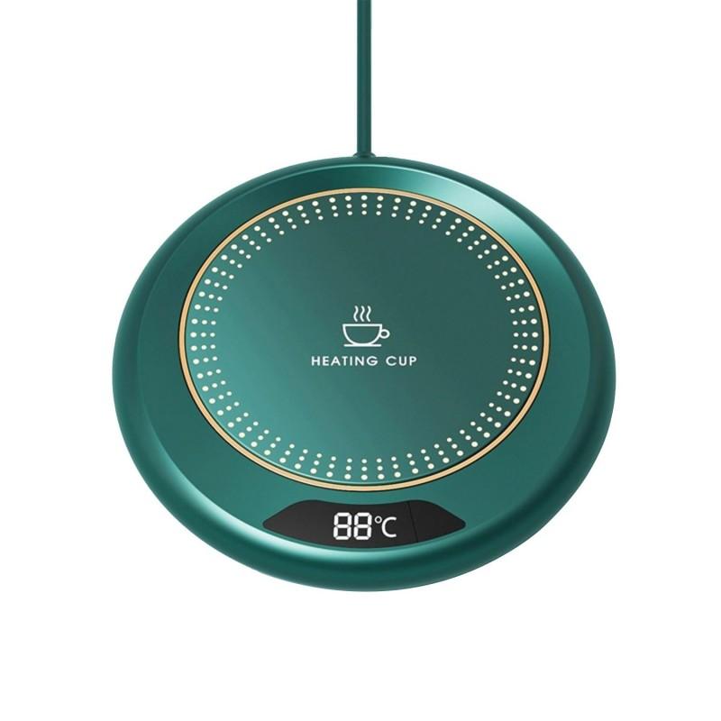 Coffee Mug Warmer 20W USB Constant Temperature Coaster with 3 Temperature Settings and Auto Shut Off for Coffee,Tea,Milk,Cocoa,Home or Office Use