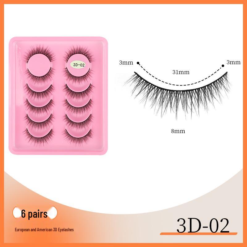 Children's Natural False Eyelashes for Stage Makeup and Latin Dance
