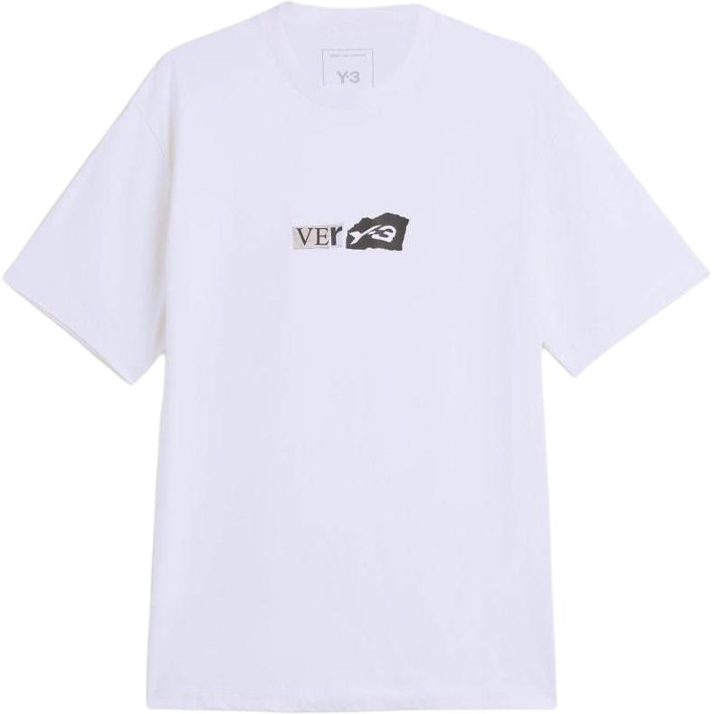 

Y-3 SS26 Soft Comfortable Elegant Casual Short Sleeve T-Shirt Unisex tops KQ9749 XXL