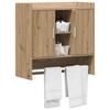 Wall Mounted Shelf Wall Bracket Artisan Oak 80 x 36 x 80 cm