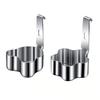 2pcs Stainless Steel Egg Poacher with Hook Poached Egg Mold Kitchen Gadgets Boiled Egg Mold  Hotpot