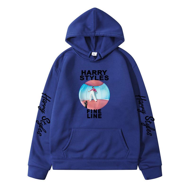 Harry Styles Fine Line Hoodie – Unisex Fleece Lined Sweatshirt for Men & Women, Fall Winter Cozy Pullover, Album Cover Graphic Sleeve Print
