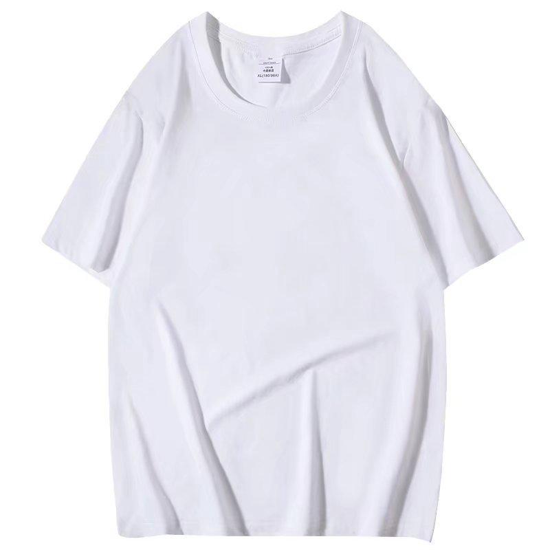 Men's 180g Cotton Summer Logo T-Shirt: Short-Sleeved, Round Neck, Perfect for Work or Casual Wear