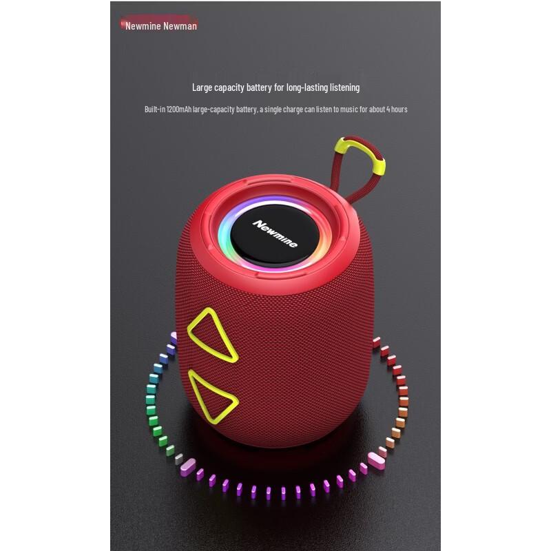 Newmine BT87 Portable Bluetooth Speaker CN plug (adapter included)