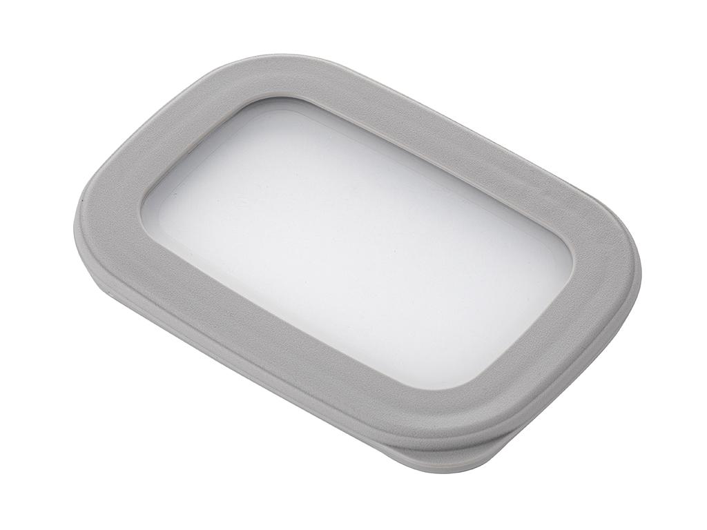 Pojemniki Do Żywności Plastikowe Prostokątne Foodie Kpl. 2Szt. 670Ml 1,2L