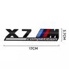 BBKP7 3D Car Decorative accessories M Badge Emblem Decoration Accessories For BMW M3 M4 F07 F34 F30 F20 F10 E60 E46 E53 G01 G02 G05