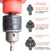 3-in-1 Ratchet Drill Chuck Key Wrench Non Slip Handle Chuck Key Replacement Tool Electric Drill Chuck Key Wrench for Power Tools