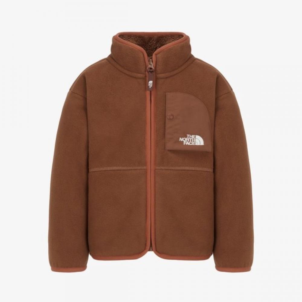 The North Face Kids Campout Fleece Jacket Brick Nj4fr50w