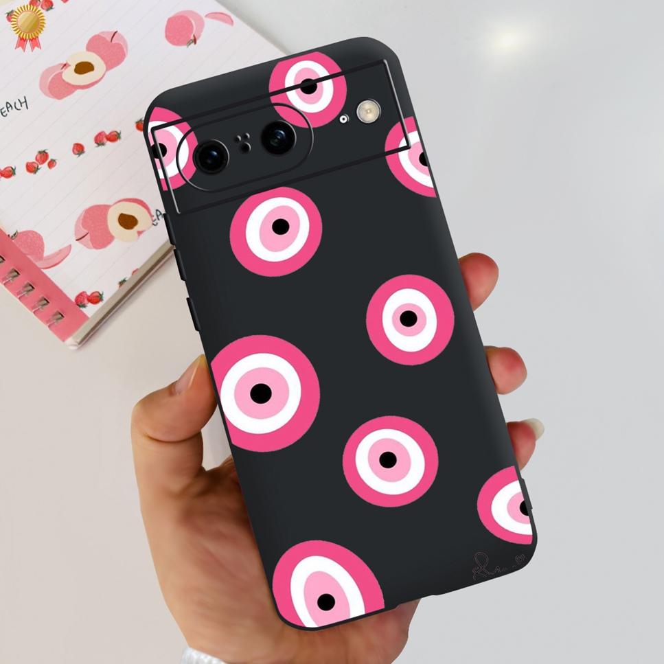 For Google Pixel 8 Pro Case Cute Cartoon Silicone Shockproof Back Cover For Google Pixel 8 Pro 8Pro Phone Case Bumper Funda Capa