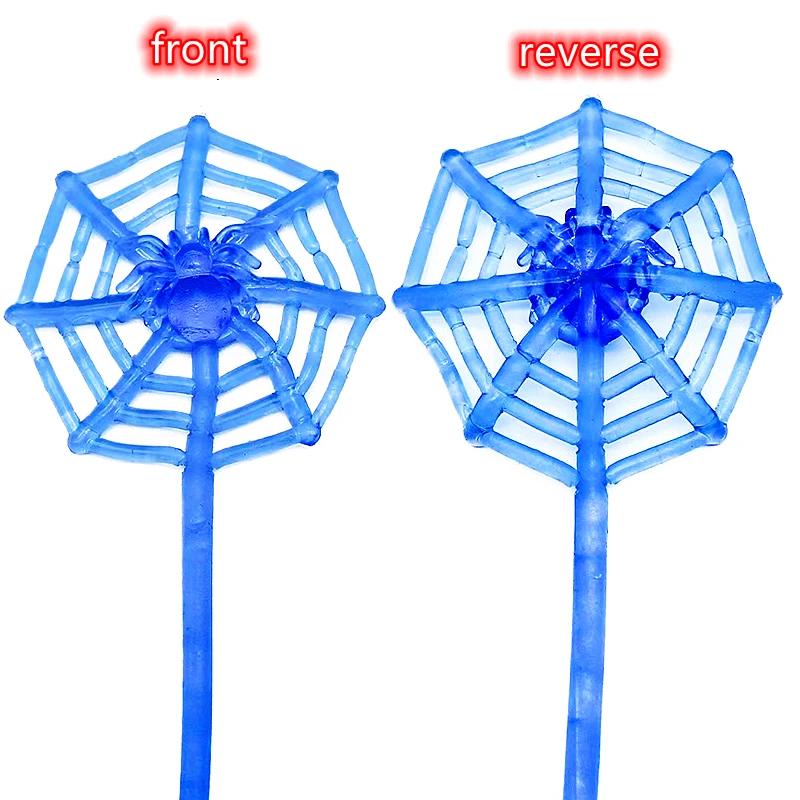 1/4/8/16PCS Halloween Fun Children's Birthday Party Gifts Mini Sticky Spider Web Toy Gift Bag Gift Carnival Party Supplie