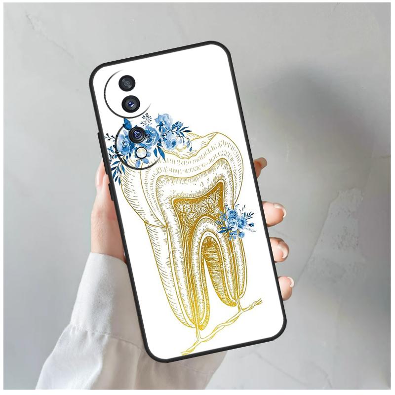 Human Tooth Anatomy For Honor Magic 8 7 6 5 Pro Case For Honor 400 200 Lite 90 70 50 X8c X8b X9a X9b X9c X9d Win