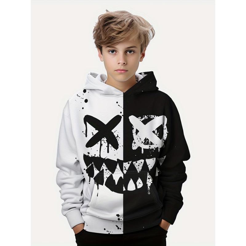 Vestiti per Bambini Felpe Manica Lunga Felpa per Bambini Stampa Creativa Casual Vestiti Estivi da Ragazza Top da Ragazzo Abbigliamento per Bambini