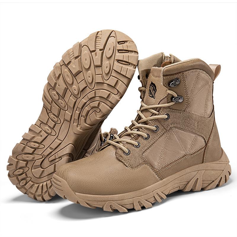 Field Boots Combat Boots Mountaineering Boots Outdoor Sports Tactical Boots Large Size Desert Boots Men