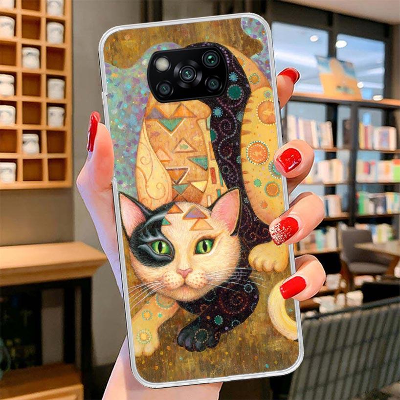 

Kiss by Gustav Klimt Desig Cover Phone Case For Xiaomi Poco F7 Ultra X7 X6 X5 Pro M7 Redmi 15C 15 13C 13 12C 12 10C 10 9A 9C 9T Redmi 10C