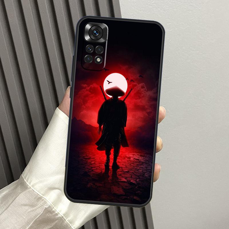 Anime Japanese Samurai Case For Xiaomi Redmi Note 14 13 Pro 12 11 10 15 Pro Plus Redmi 14C 13C 15C 10C 12C 15 Funda