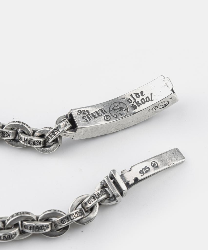Sheen666 580 Silver Bracelet Decline Clasp