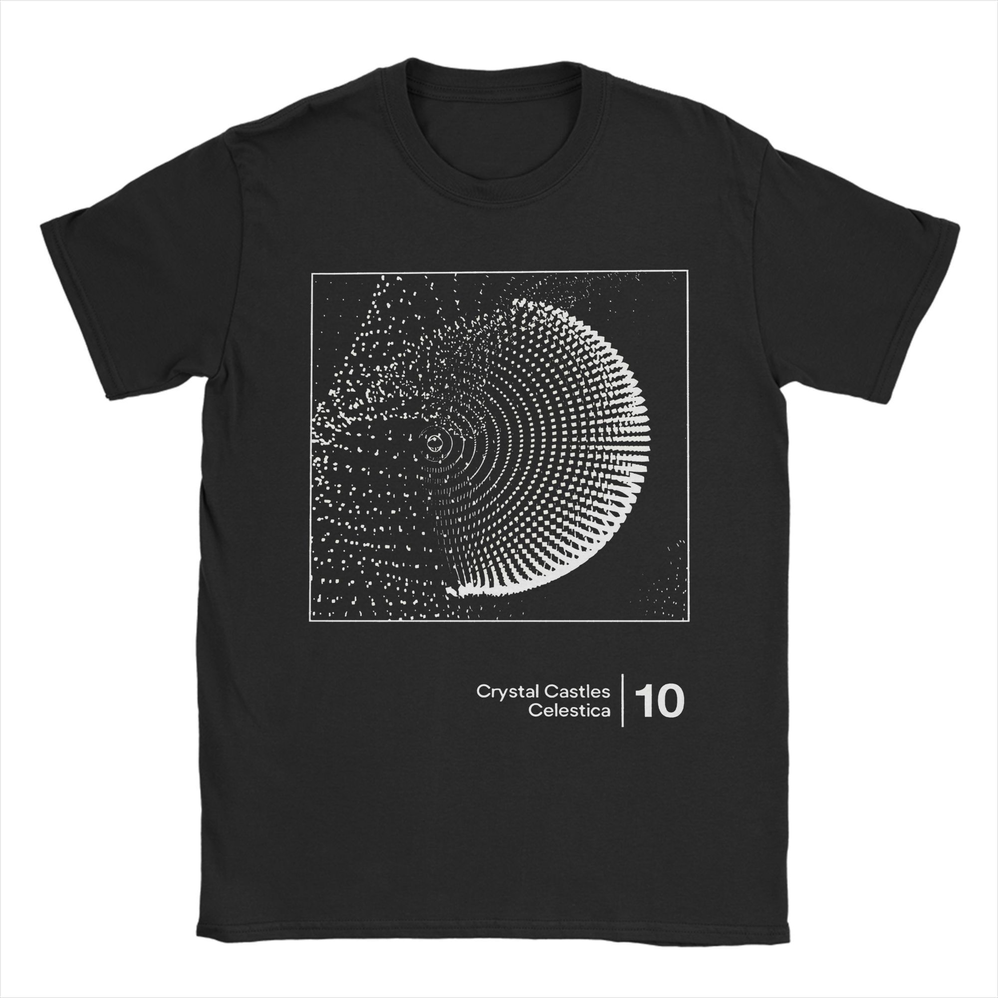 

Crystal Castles TShirt Beach Electronic Music Harajuku TShirts Unisex 100 Cotton 4XL 5XL 6XL Clothing Short Sleeves Vintage Tops 4XL