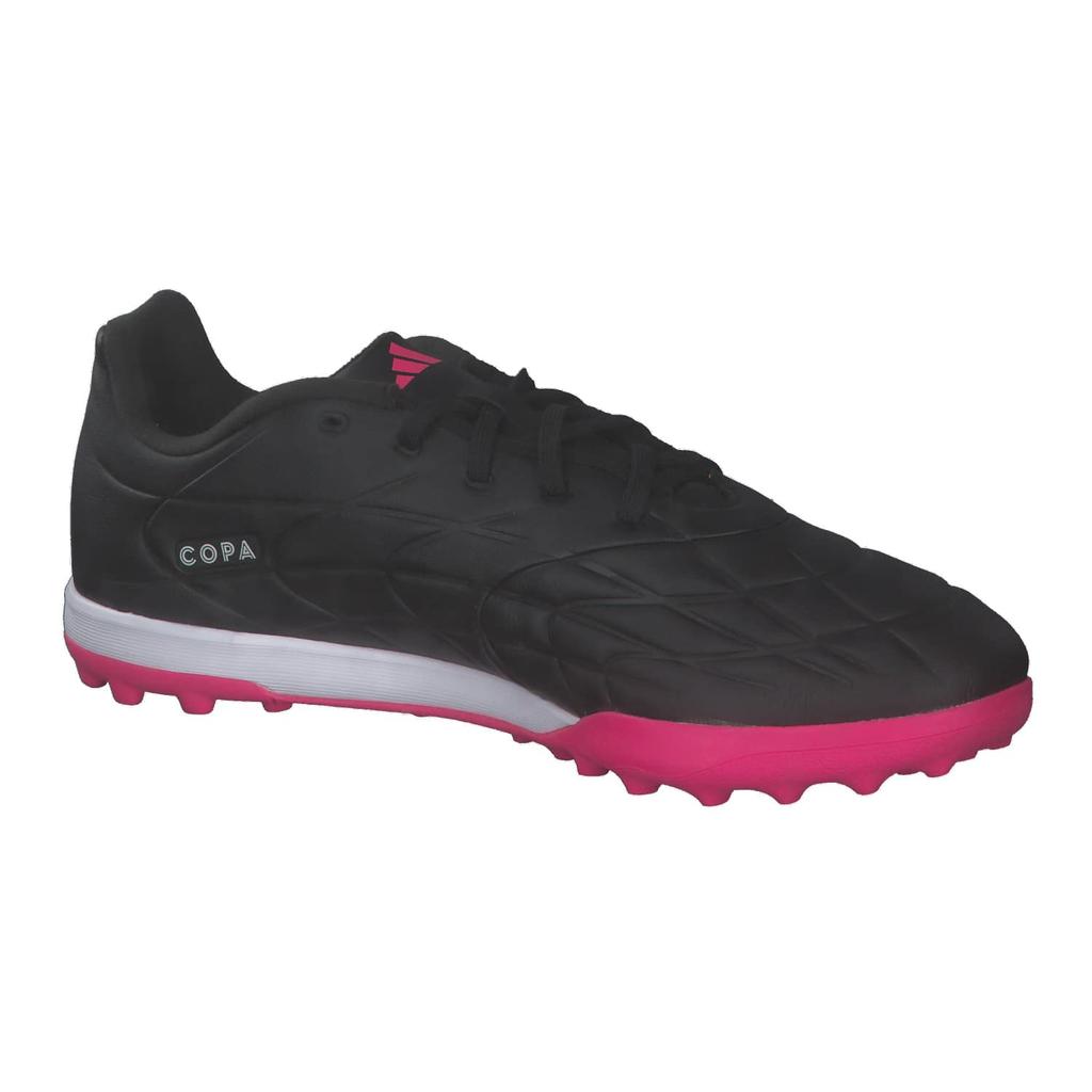 Adidas Copa TF LPX33 Futsal Core Shock Pink Size 2E Pure.3 Shoes, Black/Zero Metallic/Team (GY9054), 25.0 cm,