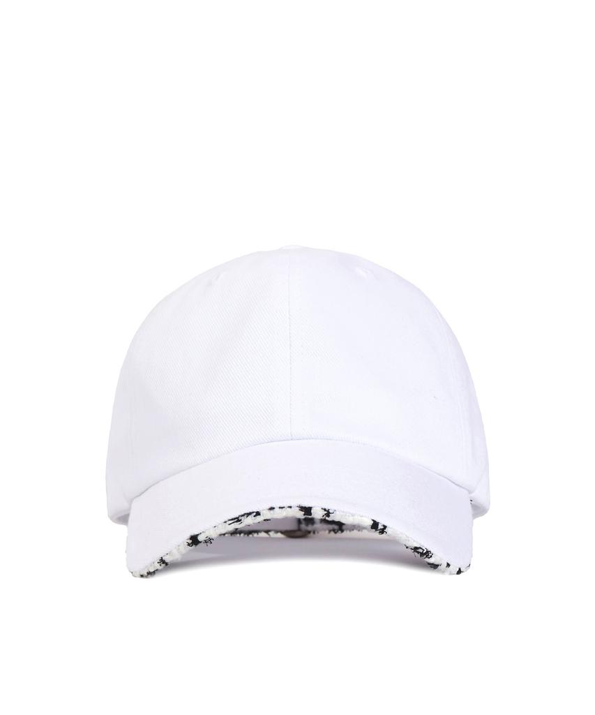 BLACKBLOND Vividi Tweed Cap (White)