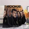 The Rookie, Coperta a Quadri di Flanella, Alta qualità, Confortevole per Tutte le Stagioni, Decorazione per la Casa, Calore e Comfort, Perfetta per Regali.