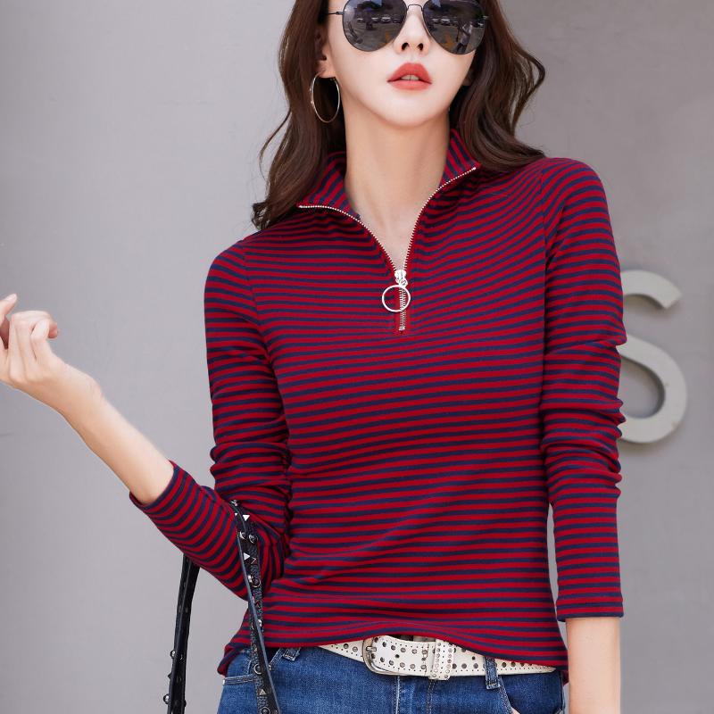 

Женская нижняя рубашка с длинными рукавами, полуводолазка, большой размер, универсальный внутренний слой для осени и зимы, теплые топы 2XL