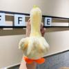 Non-Toxic Soft Plush Duck Keychain Adorable Animal Keyring Bag Purse Accessory Stuffed Cartoon Duckling Bag Charm Gift For Ladies