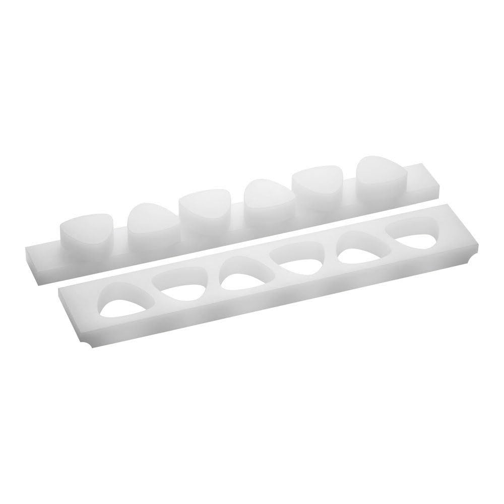 

Endo Shoji Yamagata Chemical Rice Ball Mold with Lid, Type B, 6 Cavities, Small, Polyethylene, Made in Japan, BON136