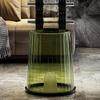HUIHUADU Stylish Transparent Waste Bin