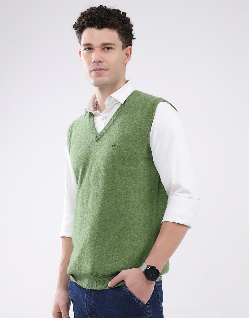 Monte Carlo Men's V Neck Sleeveless Sweater