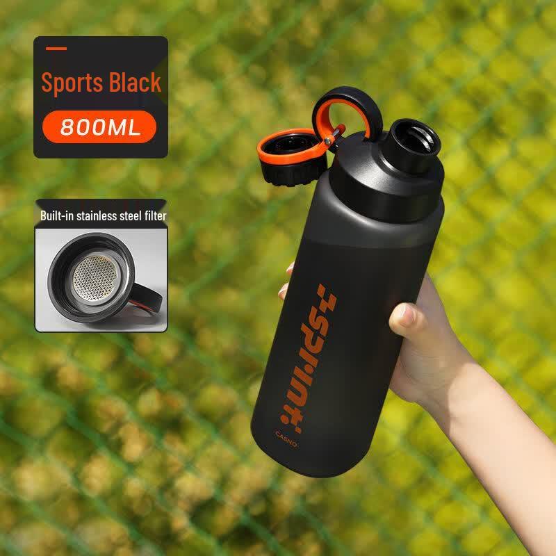 Portable Sports Water Bottle with Tea Infuser
