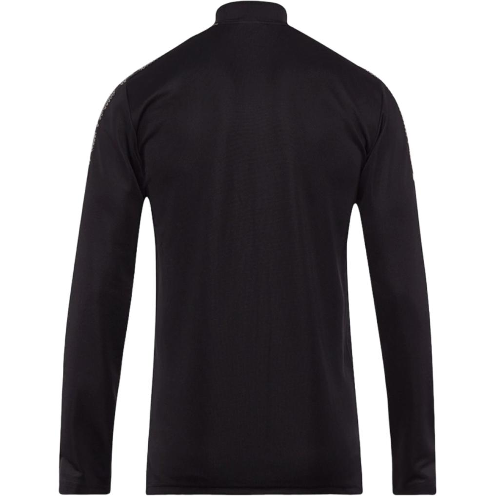 adidas Logo-Aufdruck Reißverschluss Trainingsjacke Herren Oberbekleidung Schwarz GH7129