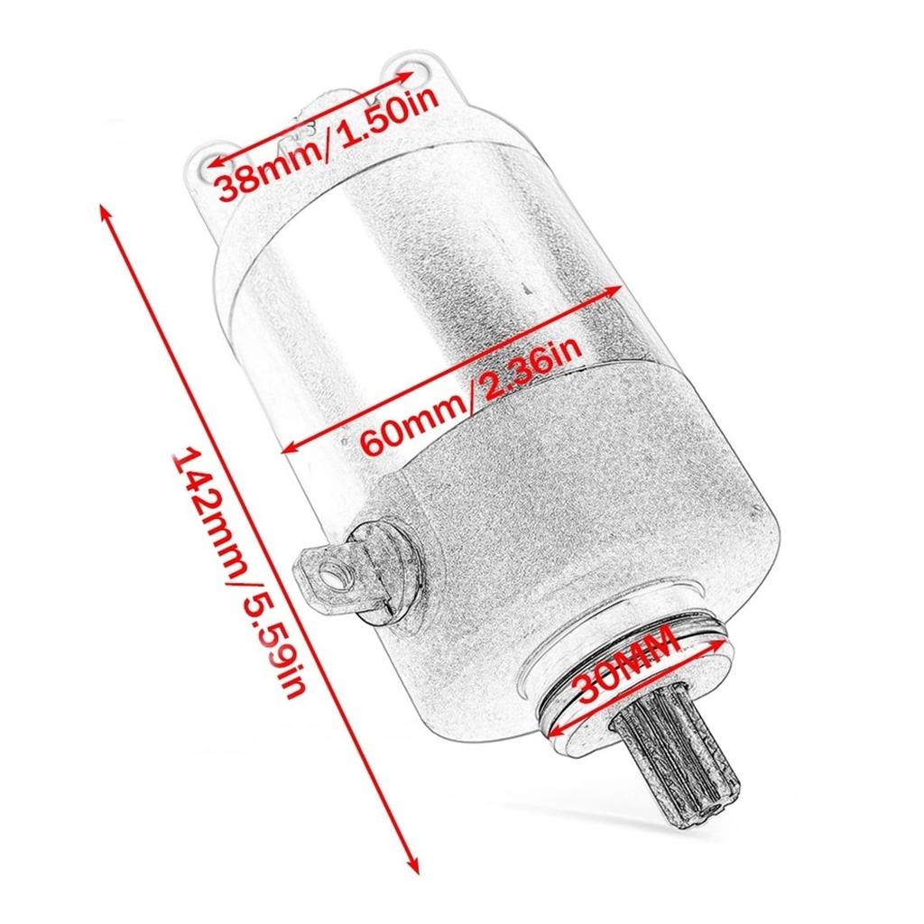 [1PN-H1890-00 / 5ML-H1800-00] Rozrusznik do Yamaha MW125 MWS125 Tricity NXC125 2004-2016