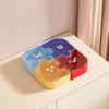 Compartmentalized Storage Jigsaw Fruit Tray Plastic Nut Box Cute Dried Fruit Tray  Home Use