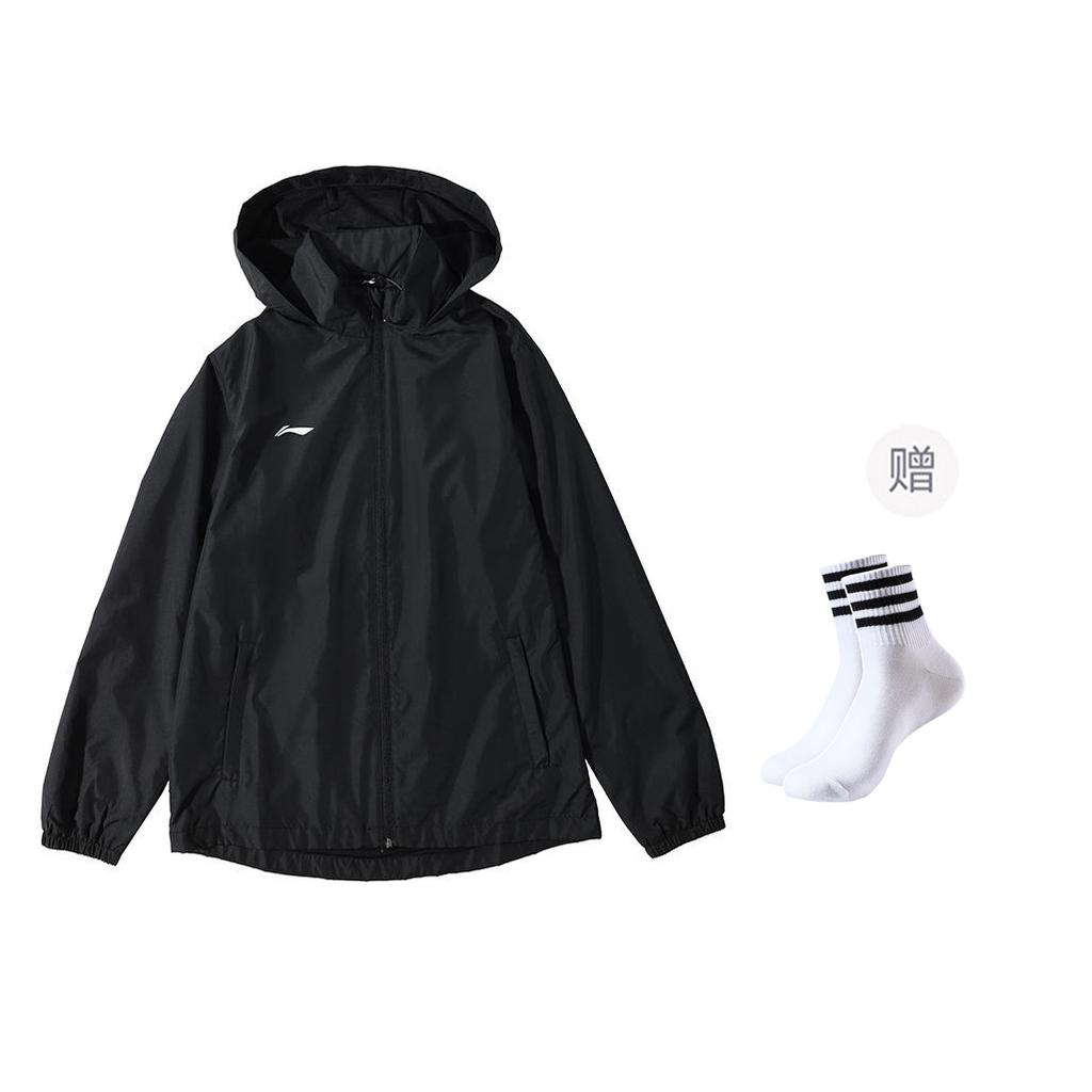 Li Ning Trench Coat Men's Black YFDT201-1
