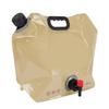 Camping Water Container PE 8L Portable Foldable Water Bag Storage Container with Faucet for Hiking Riding Outdoor Sport