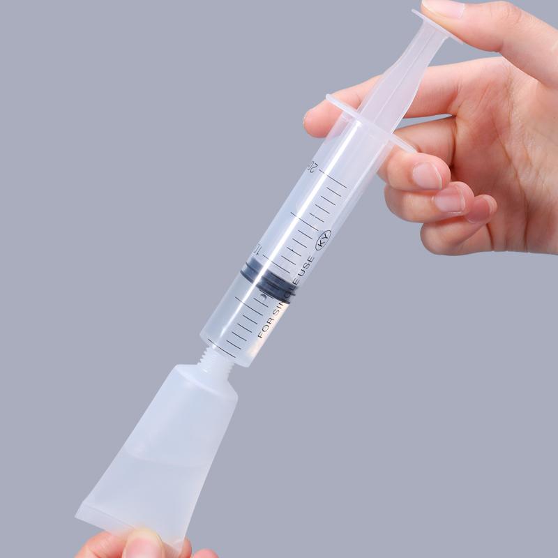 10 Stück Leere Nachfüllbare Plastik-Quetschflaschen Transparente Kosmetikbehälter Weiche Tube Reiseflasche mit Klappdeckel & Schraubverschluss