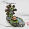 Oxygenation Ornament Wind Wheel Waterwheel Aquarium Handicraft Simulation  Flowing Ornament