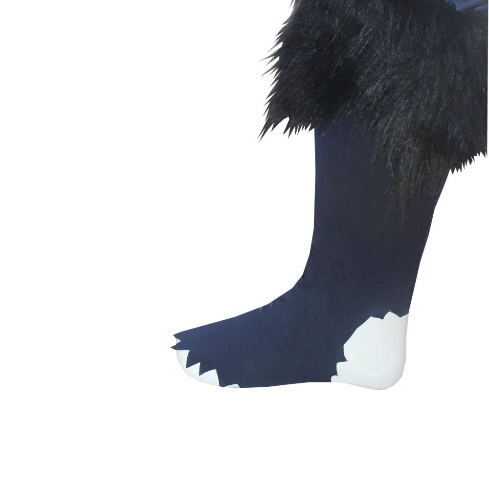 Carnevale Anime di Halloween Costume Cosplay di Inosuke Maschera di Cinghiale Sandali Stile Giapponese Costumi per Mascherata Festa di Compleanno