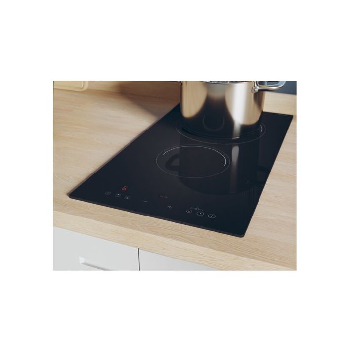 Candy table domino induction 30cm 3500w noir - cid30/1