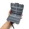 2Pcs Fishing Tackle Storage Box Fishing Lures Baits Hooks Storage Container Tackle Box Case Fishing Accessory Case