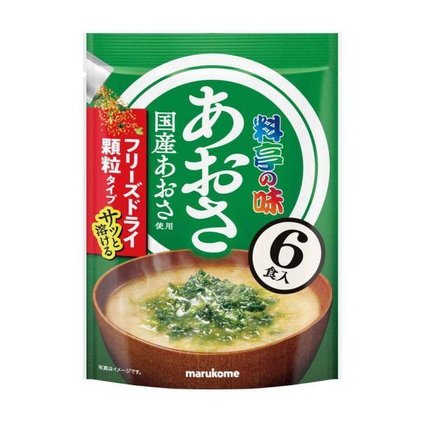 Japan Marukome Ryotei No Aji Freeze-Dried Granulated Miso Soup 4-Serving Pack / 6-Serving Pack